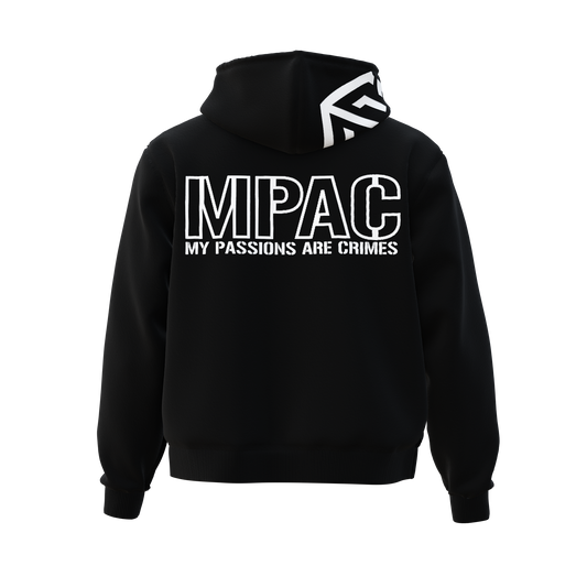 MPAC HEAVYWEIGHT HOODIE IN BLACK