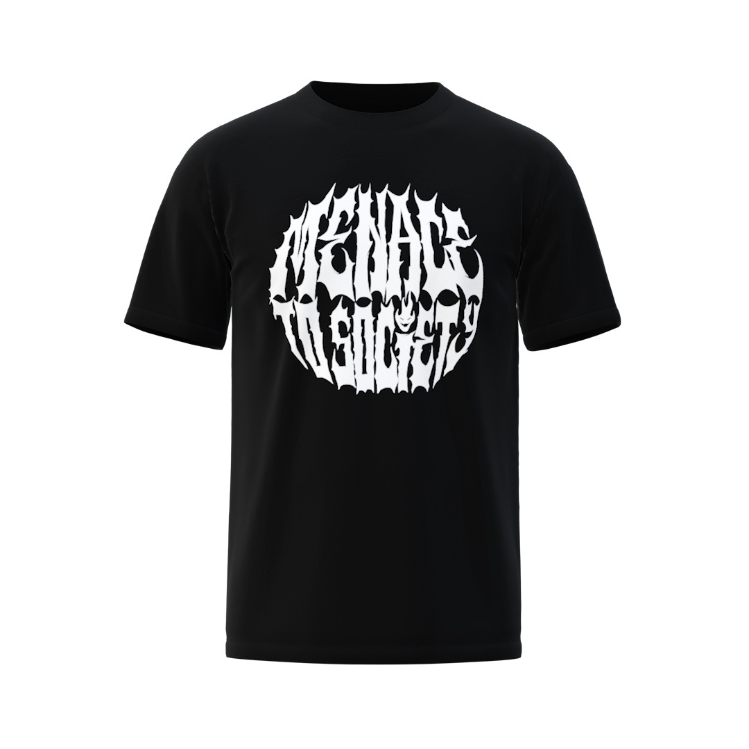 MENACE NEOH TEE IN BLACK