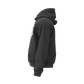 EMBROIDERED NEOH HEAVYWEIGHT HOODIE IN DISTRESSED BLACK